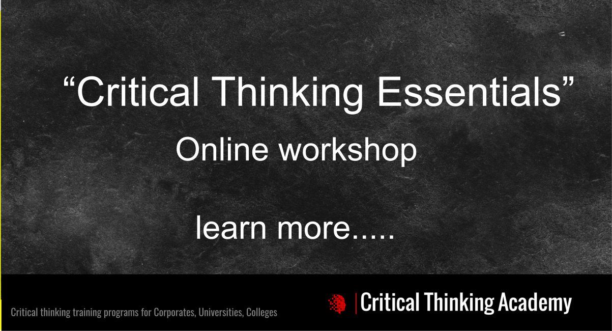 essentials of critical thinking